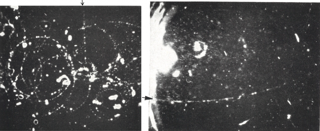 first picture of cosmic ray